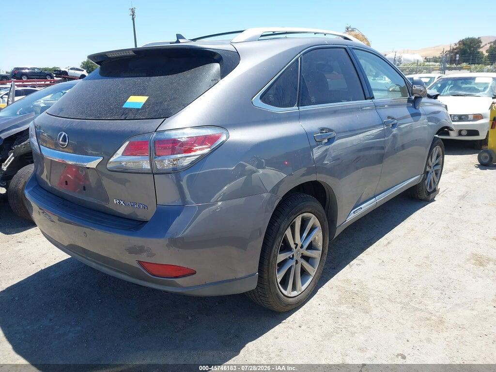 JTJBC1BA8D2066511 2013 LEXUS RX 450H photo no. 4