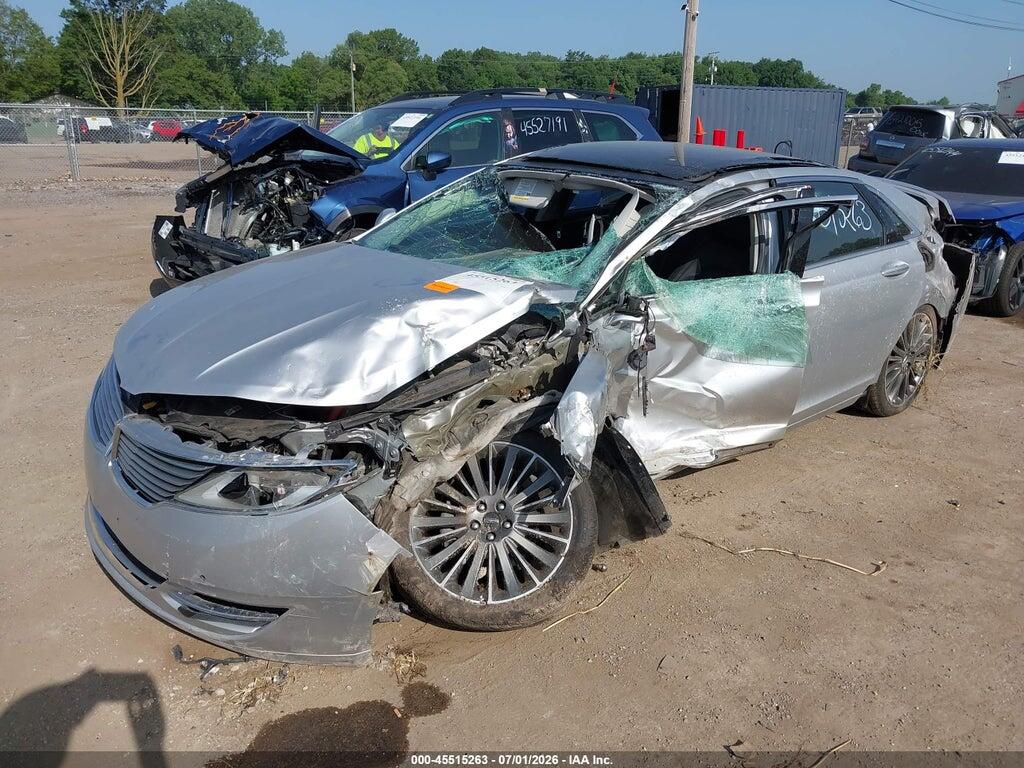 3LN6L2LUXDR813780 2013 LINCOLN MKZ HYBRID photo no. 2