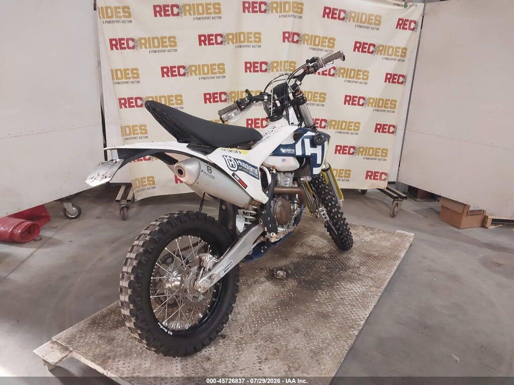 VBKUAH400JM208430 2018 HUSQVARNA FE350 photo no. 4