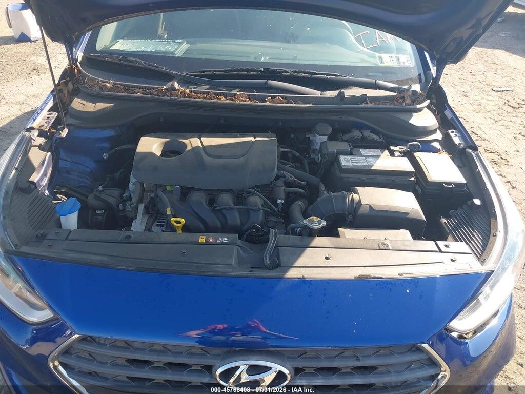 3KPC24A3XJE031871 2018 HYUNDAI ACCENT photo no. 10