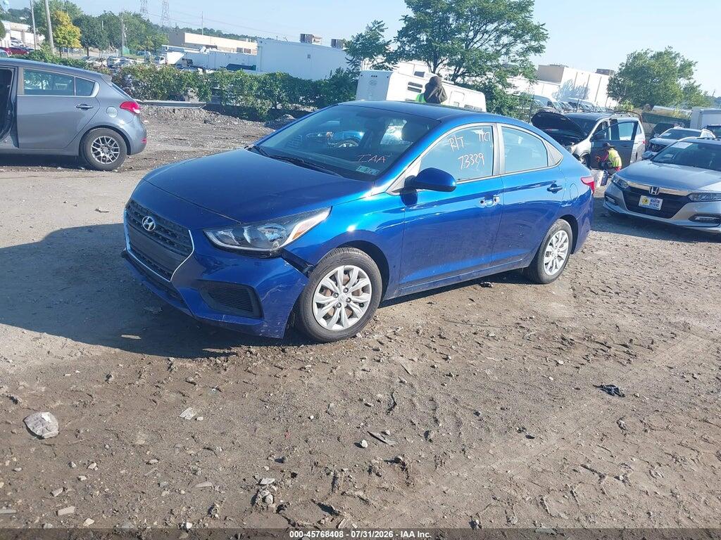 3KPC24A3XJE031871 2018 HYUNDAI ACCENT photo no. 2