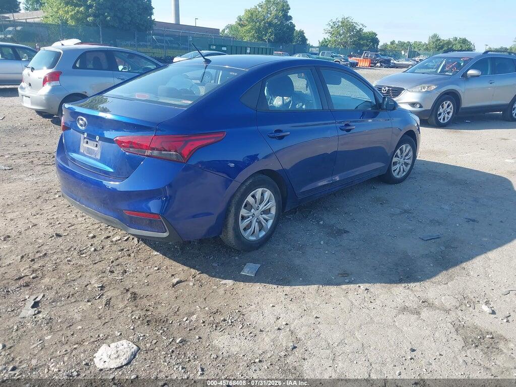 3KPC24A3XJE031871 2018 HYUNDAI ACCENT photo no. 4