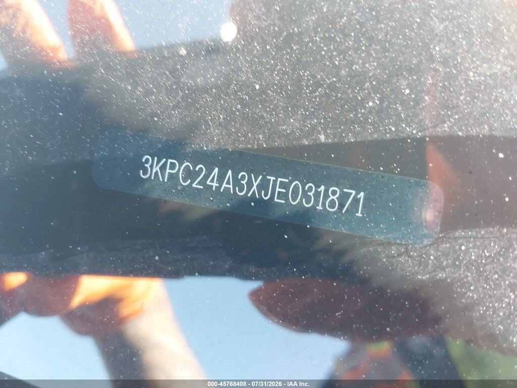 3KPC24A3XJE031871 2018 HYUNDAI ACCENT photo no. 9
