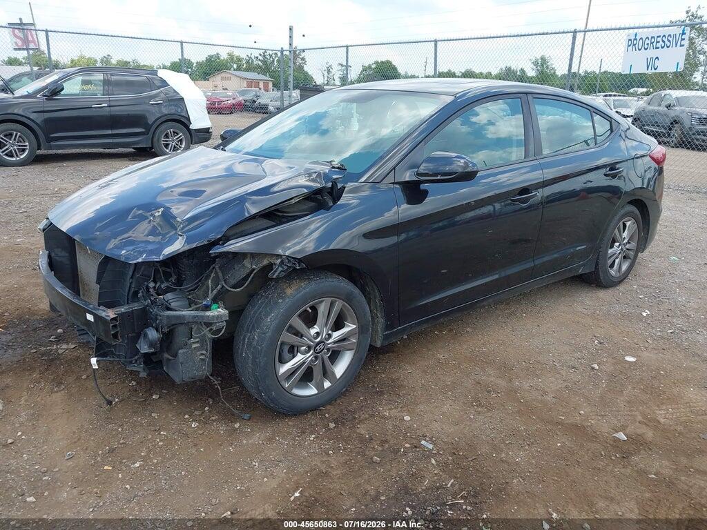 KMHD84LF0JU503079 2018 HYUNDAI ELANTRA photo no. 2