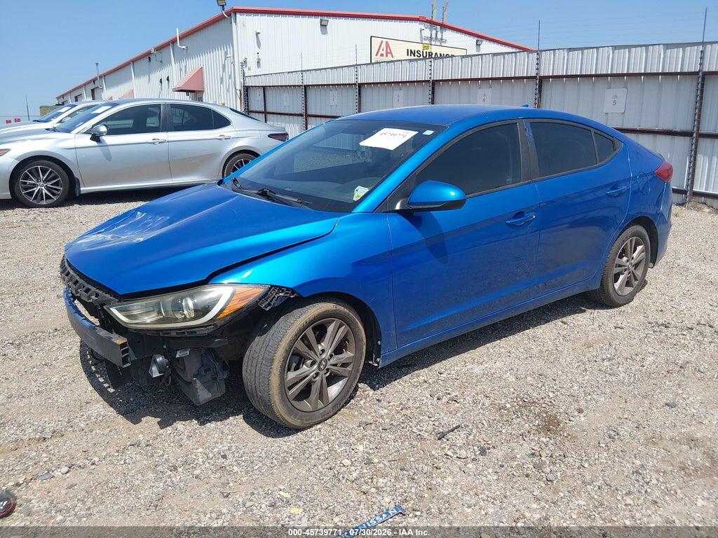5NPD84LF9JH366352 2018 HYUNDAI ELANTRA photo no. 2