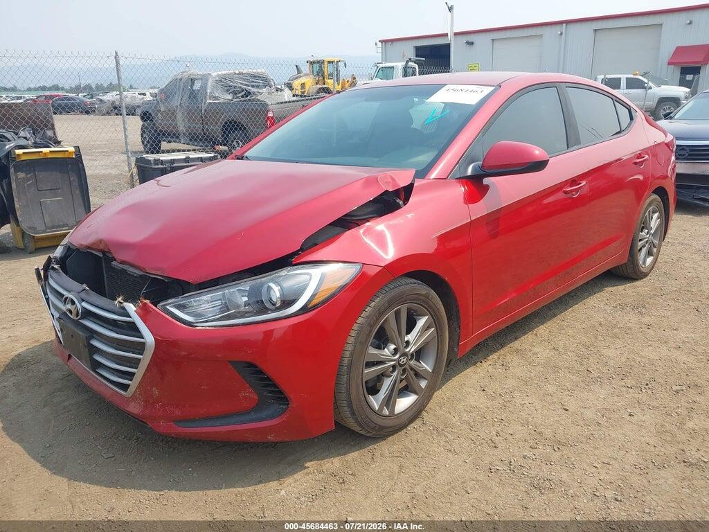 5NPD84LF5JH332425 2018 HYUNDAI ELANTRA photo no. 2