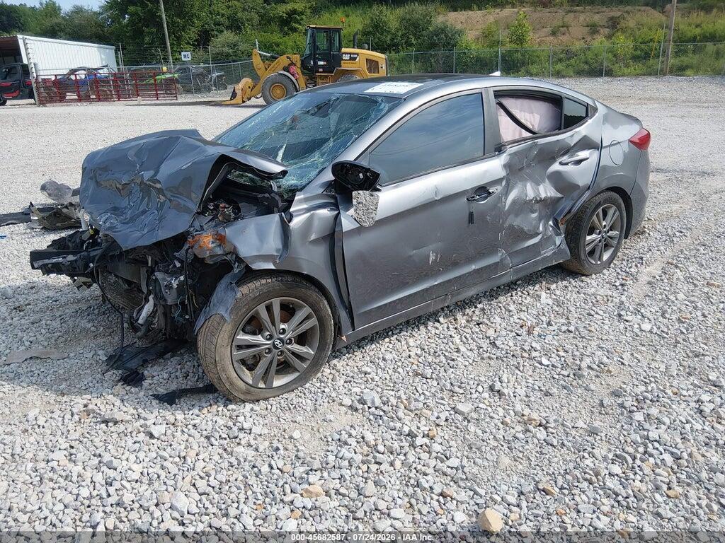5NPD84LF3JH394177 2018 HYUNDAI ELANTRA photo no. 2