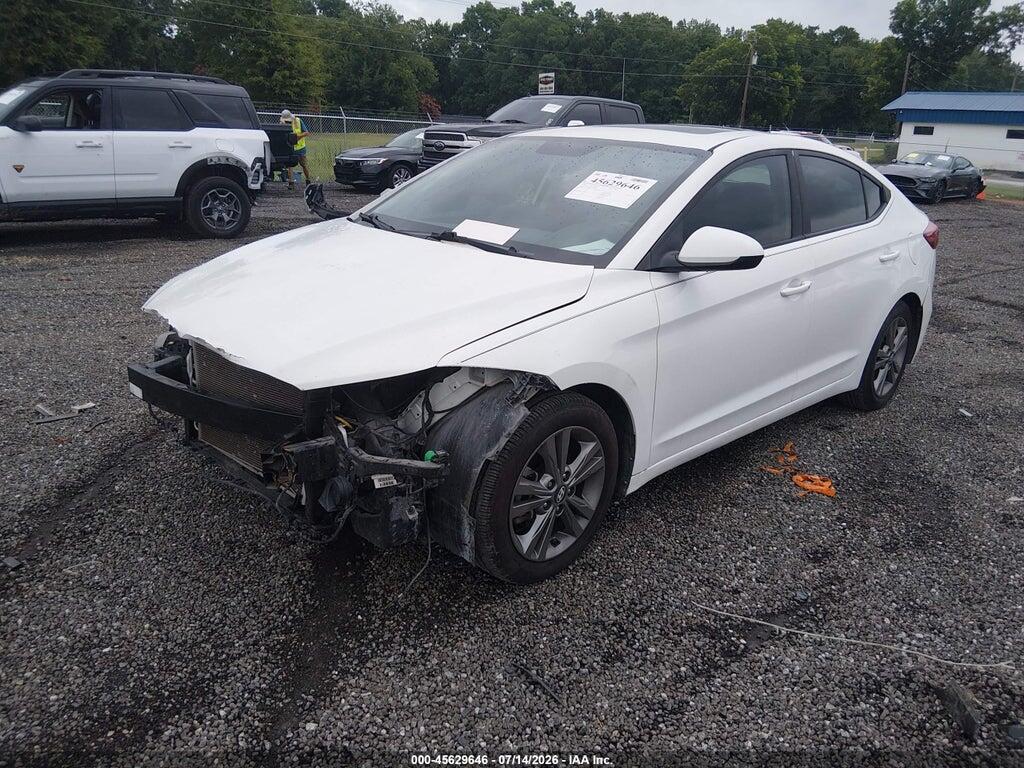 5NPD84LF8JH244839 2018 HYUNDAI ELANTRA photo no. 2