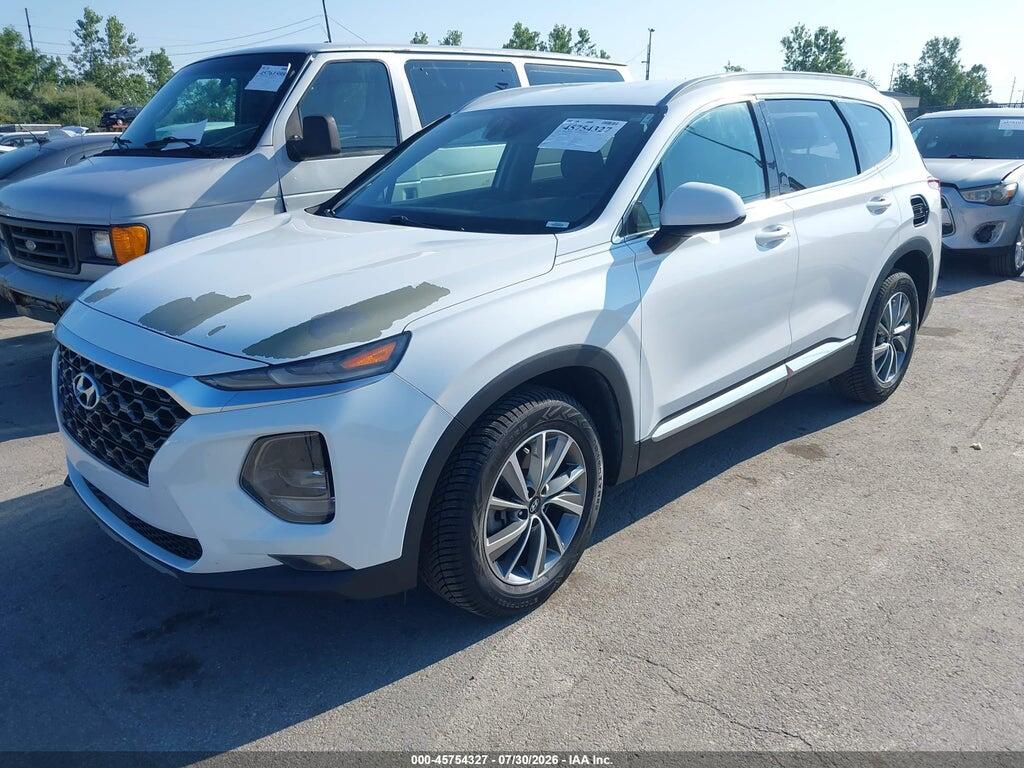 5NMS3CAD7KH034460 2019 HYUNDAI SANTA FE photo no. 2