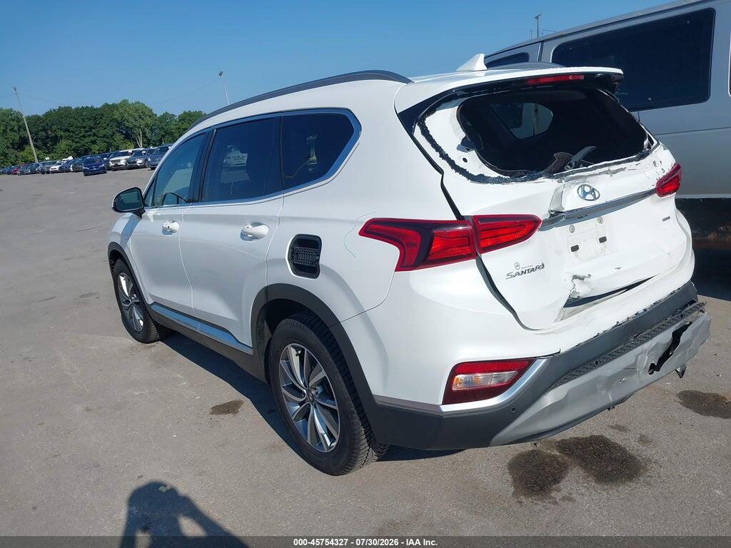 5NMS3CAD7KH034460 2019 HYUNDAI SANTA FE photo no. 3