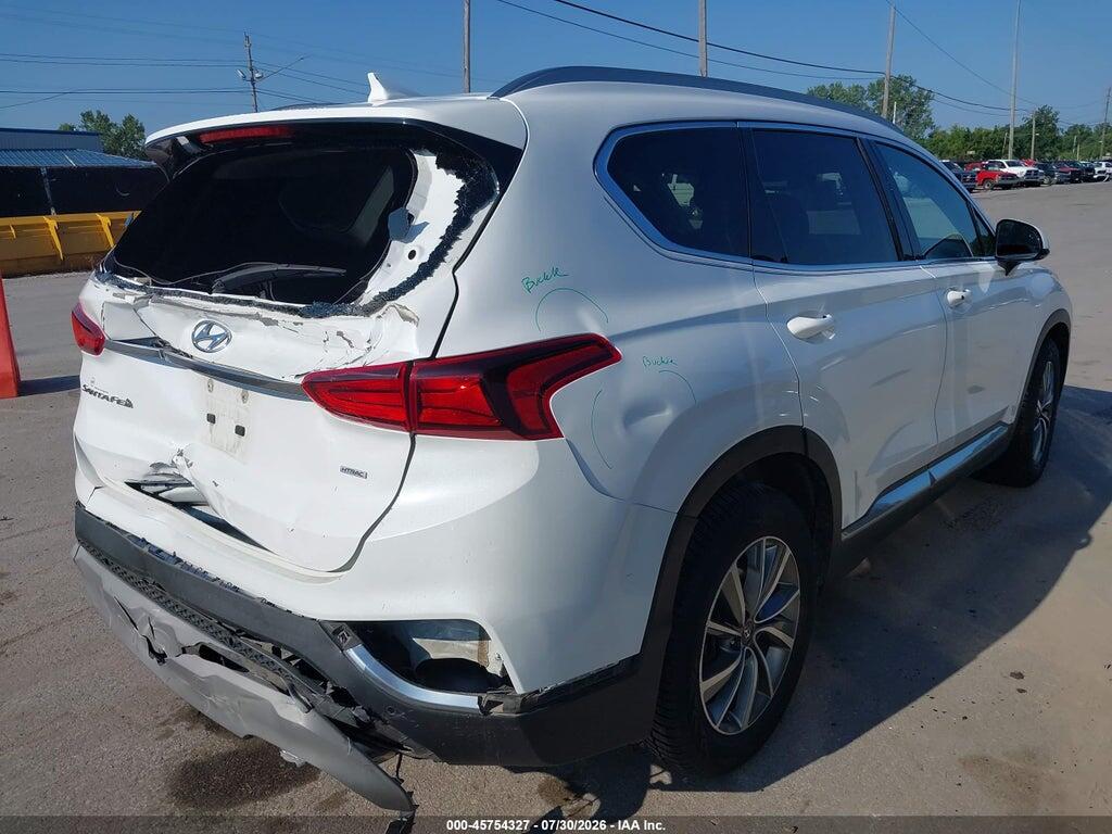 5NMS3CAD7KH034460 2019 HYUNDAI SANTA FE photo no. 4