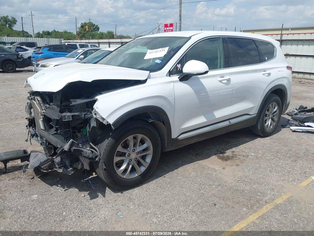 5NMS33ADXKH016955 2019 HYUNDAI SANTA FE photo no. 2