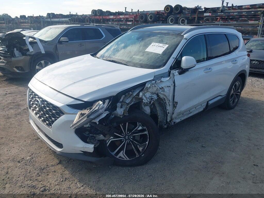 5NMS5CAA9KH127190 2019 HYUNDAI SANTA FE photo no. 2