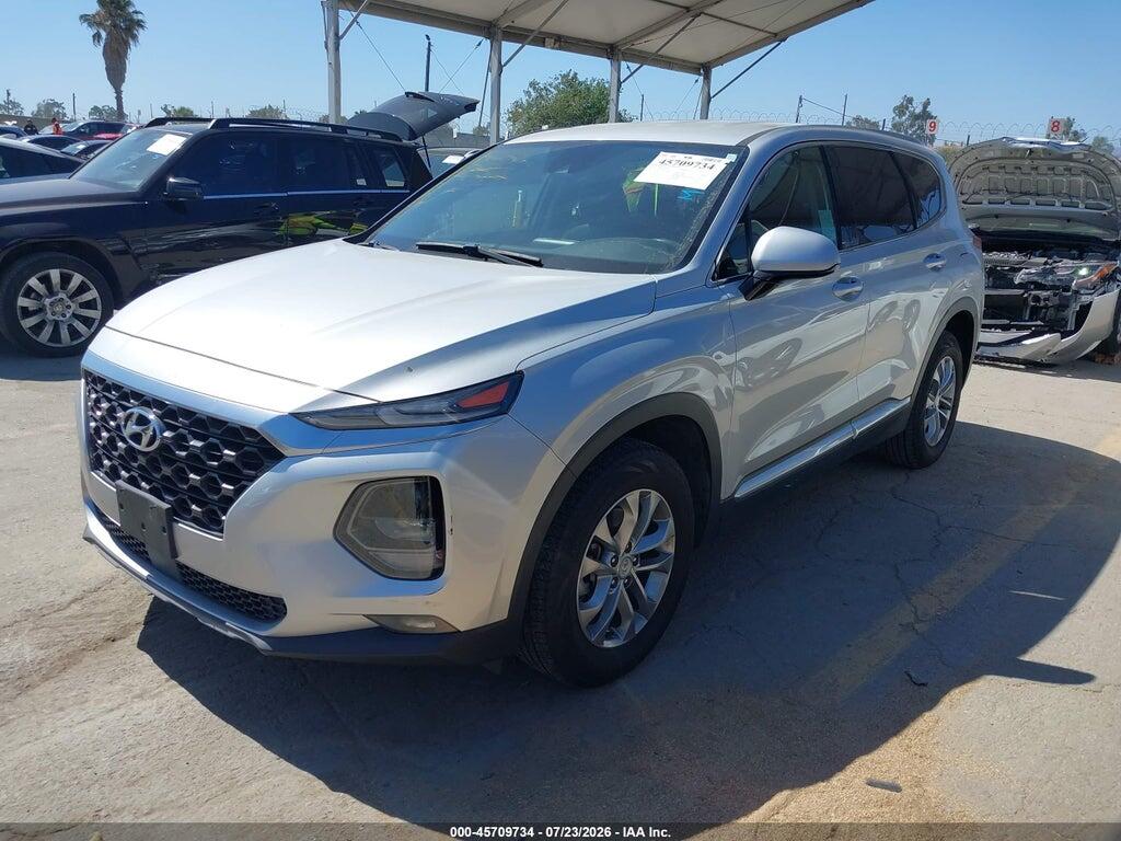 5NMS33AD2KH079922 2019 HYUNDAI SANTA FE photo no. 2