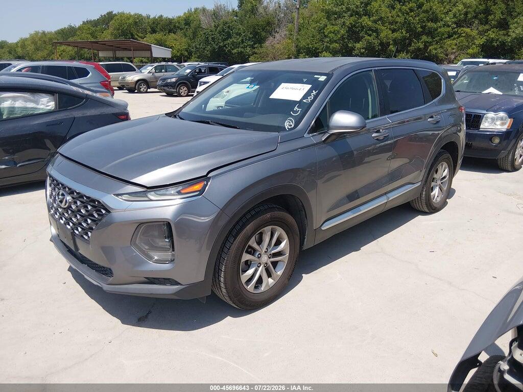 5NMS23AD8KH072508 2019 HYUNDAI SANTA FE photo no. 2