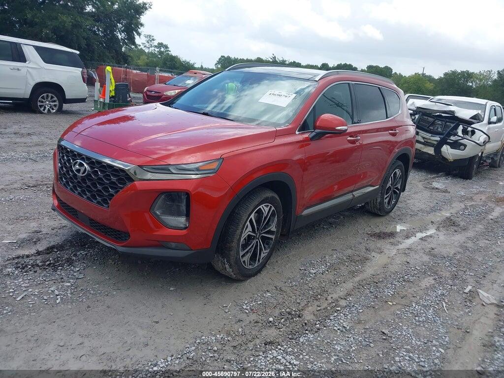 5NMS53AA8KH066138 2019 HYUNDAI SANTA FE photo no. 2