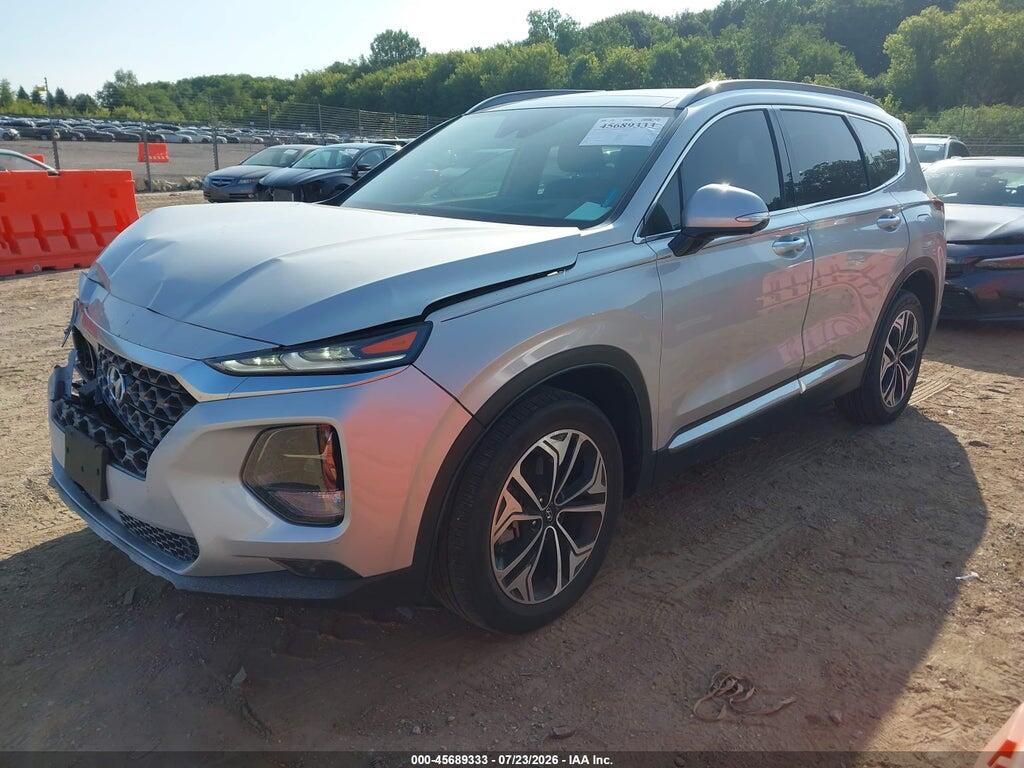 5NMS5CAA1KH069284 2019 HYUNDAI SANTA FE photo no. 2
