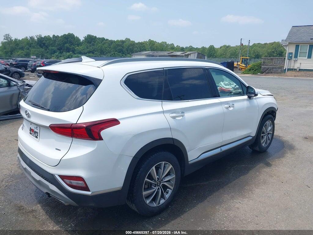 5NMS5CAD8KH005043 2019 HYUNDAI SANTA FE photo no. 4