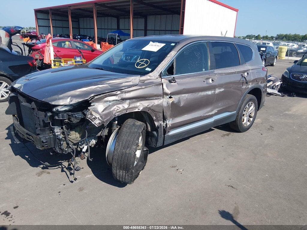 5NMS2CADXKH129033 2019 HYUNDAI SANTA FE photo no. 2