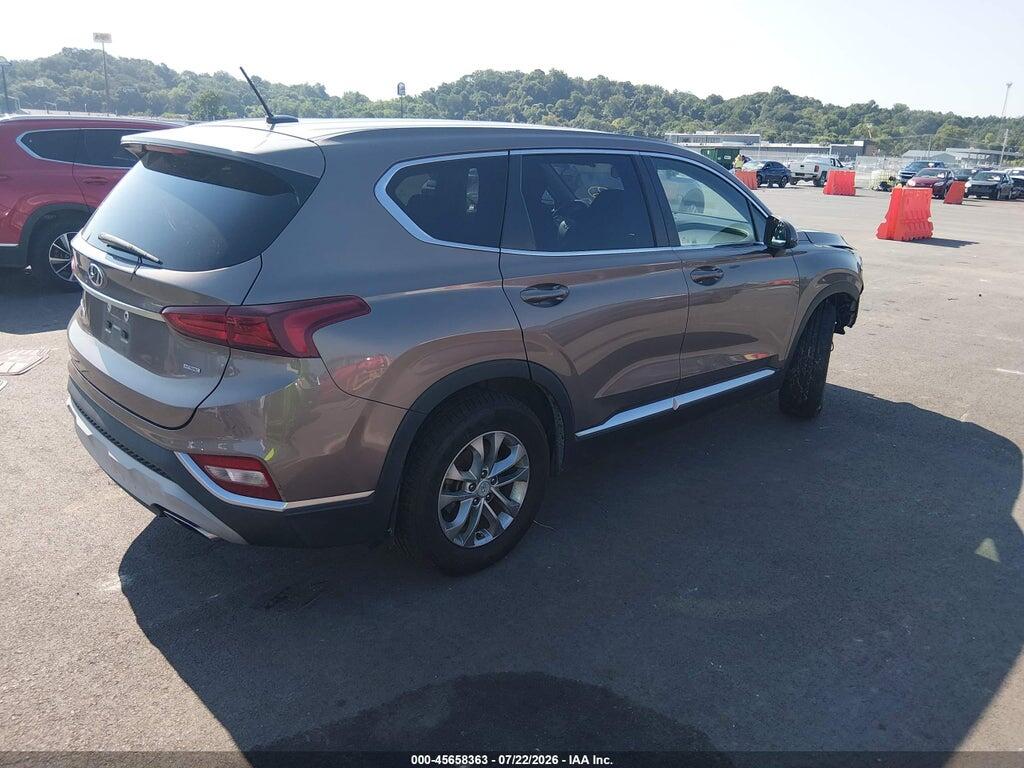 5NMS2CADXKH129033 2019 HYUNDAI SANTA FE photo no. 4