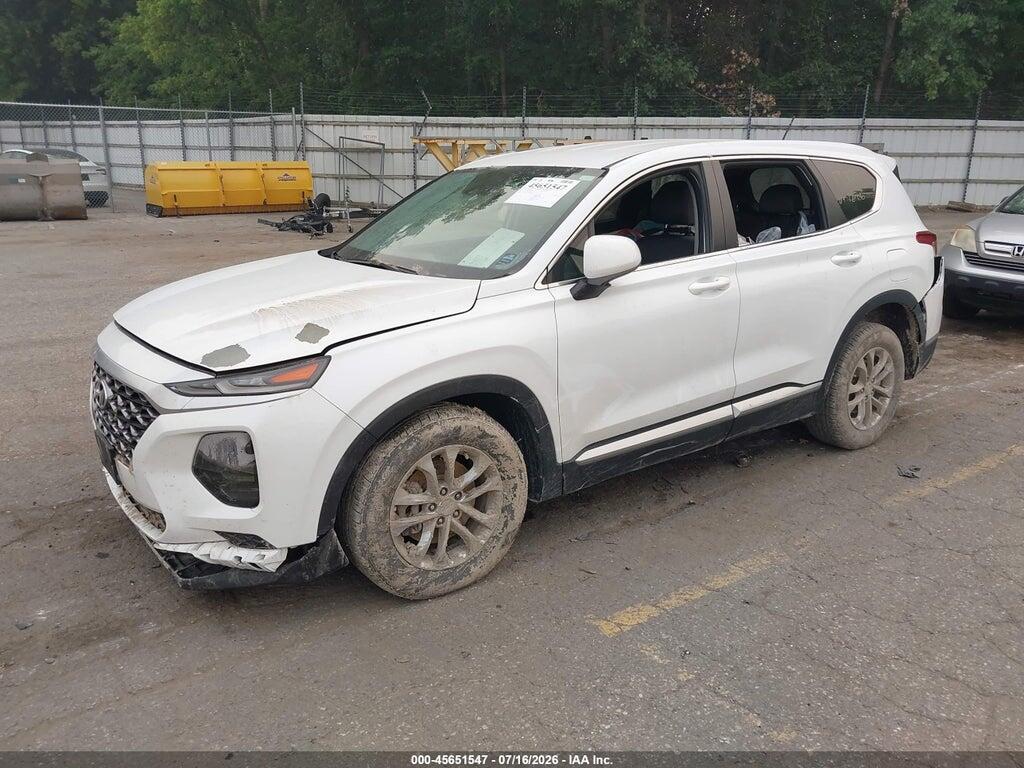 5NMS2CAD9KH132280 2019 HYUNDAI SANTA FE photo no. 2