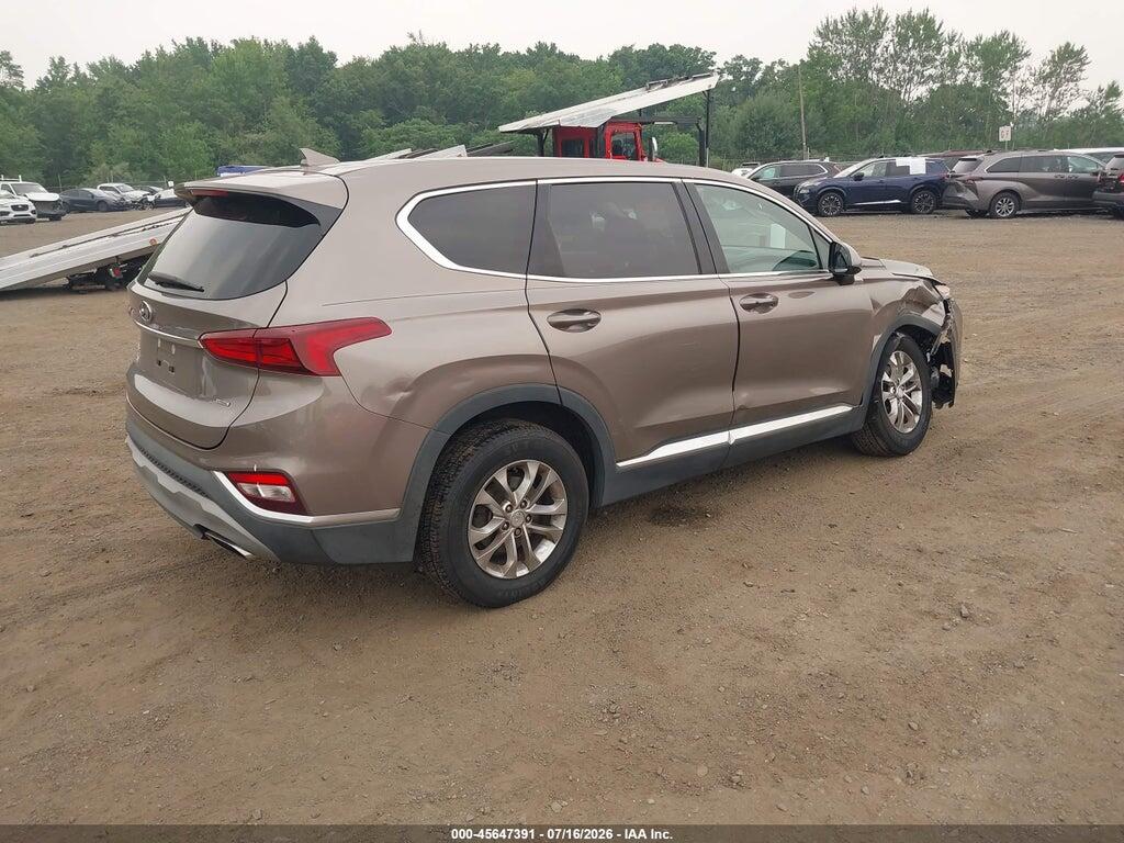 5NMS3CAD7KH005637 2019 HYUNDAI SANTA FE photo no. 4