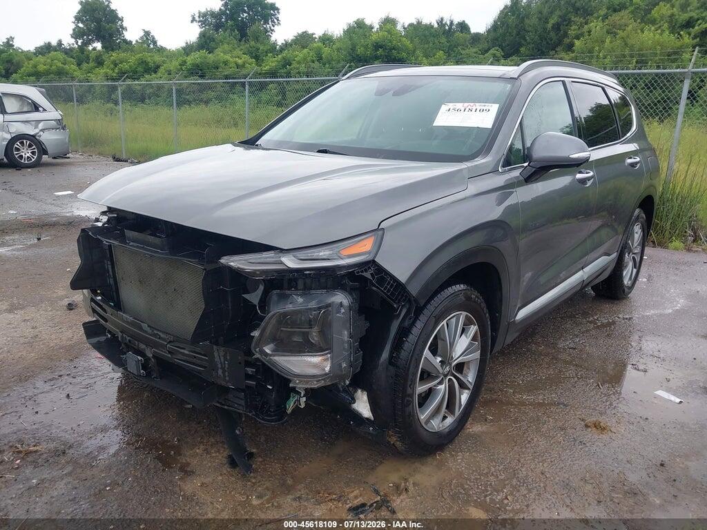 5NMS53AD0KH127170 2019 HYUNDAI SANTA FE photo no. 2