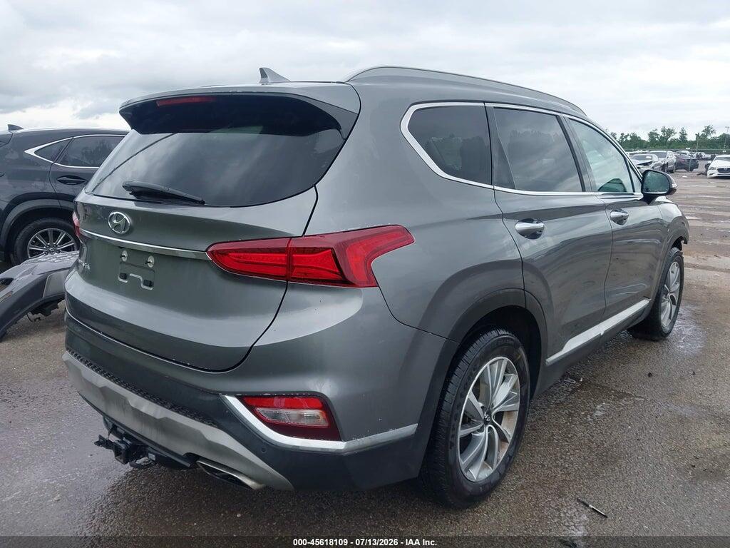 5NMS53AD0KH127170 2019 HYUNDAI SANTA FE photo no. 4