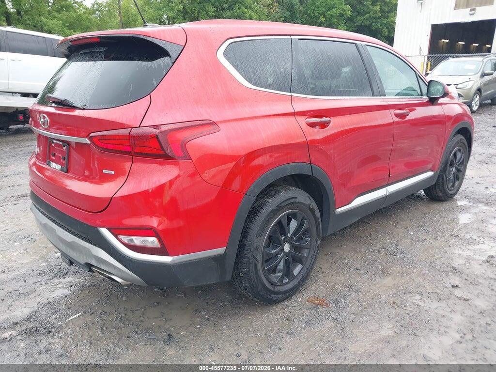 5NMS2CAD3KH092763 2019 HYUNDAI SANTA FE photo no. 4