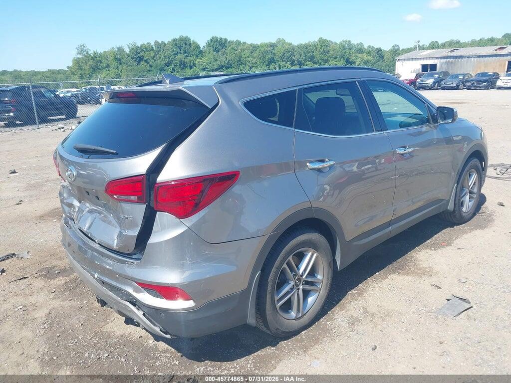 5NMZU3LB1JH054581 2018 HYUNDAI SANTA FE SPORT photo no. 4