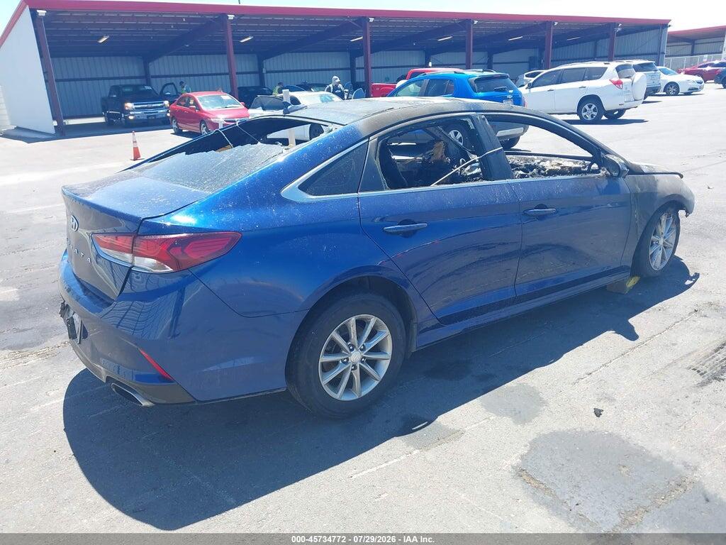 5NPE24AF4KH820937 2019 HYUNDAI SONATA photo no. 4