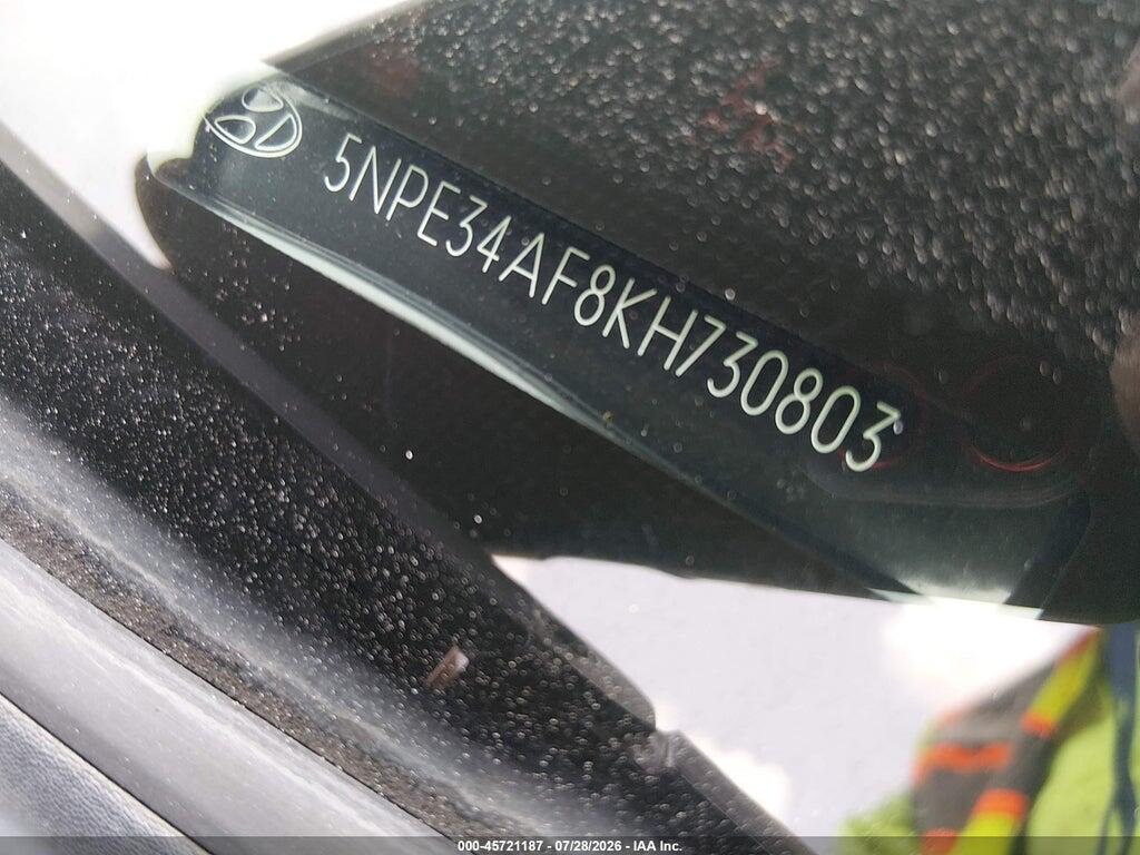 5NPE34AF8KH730803 2019 HYUNDAI SONATA photo no. 9