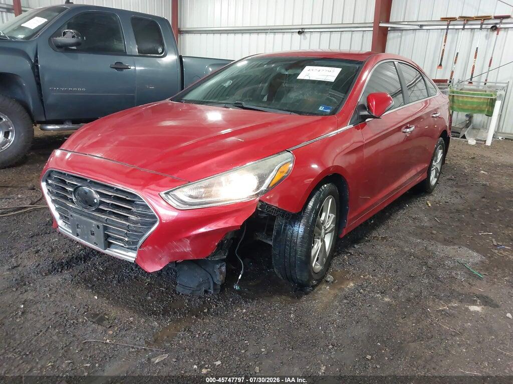 5NPE34AF7JH689224 2018 HYUNDAI SONATA photo no. 2