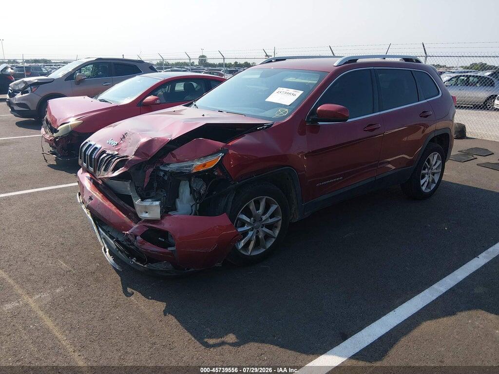 1C4PJLDB2FW516911 2015 JEEP CHEROKEE photo no. 2