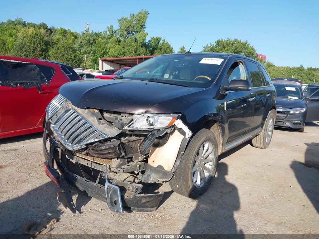 2LMDJ6JK1DBL43132 2013 LINCOLN MKX photo no. 2