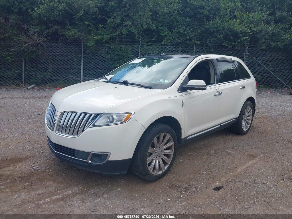 2LMDJ8JK2DBL47301 2013 LINCOLN MKX photo no. 2