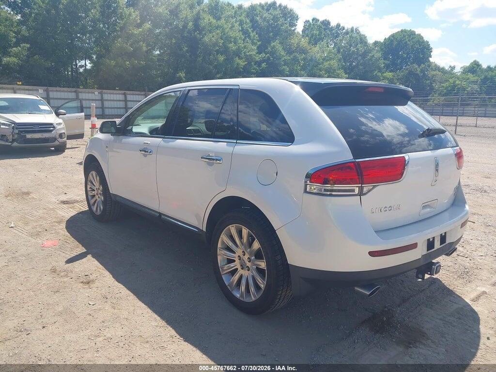 2LMDJ8JK8DBL21382 2013 LINCOLN MKX photo no. 3