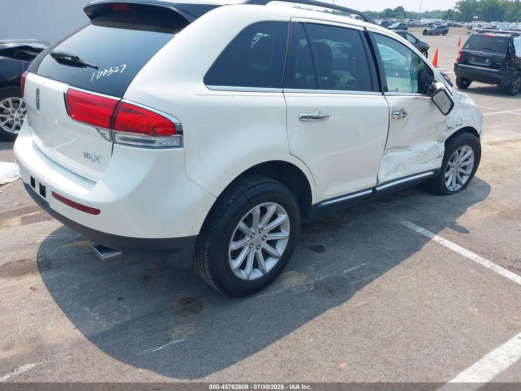 2LMDJ6JK0DBL08615 2013 LINCOLN MKX photo no. 4