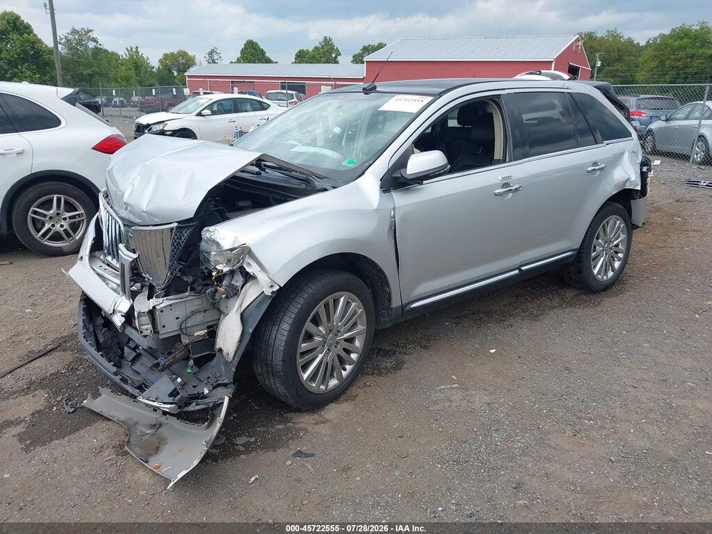 2LMDJ8JK7DBL47763 2013 LINCOLN MKX photo no. 2