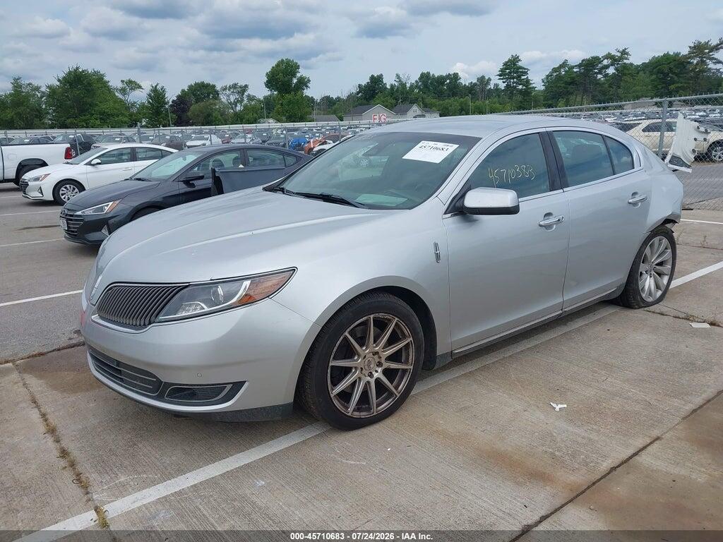 1LNHL9DK8DG614023 2013 LINCOLN MKS photo no. 2