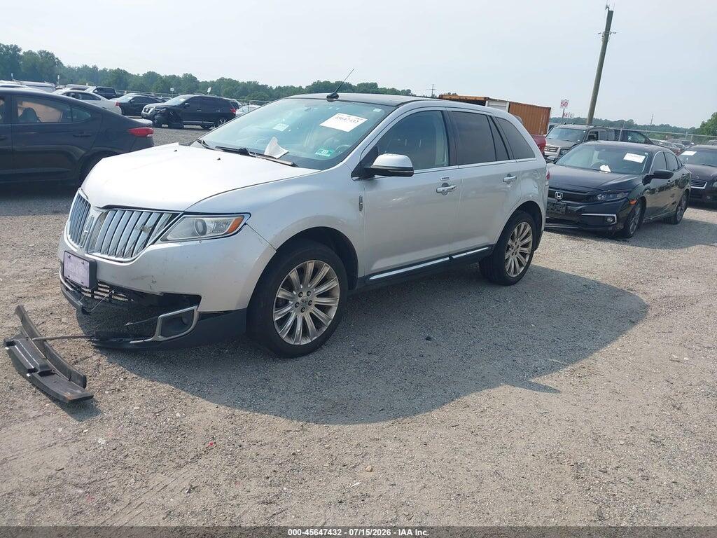 2LMDJ8JK4DBL06863 2013 LINCOLN MKX photo no. 2