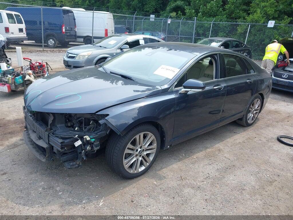 3LN6L2J92DR820401 2013 LINCOLN MKZ photo no. 2
