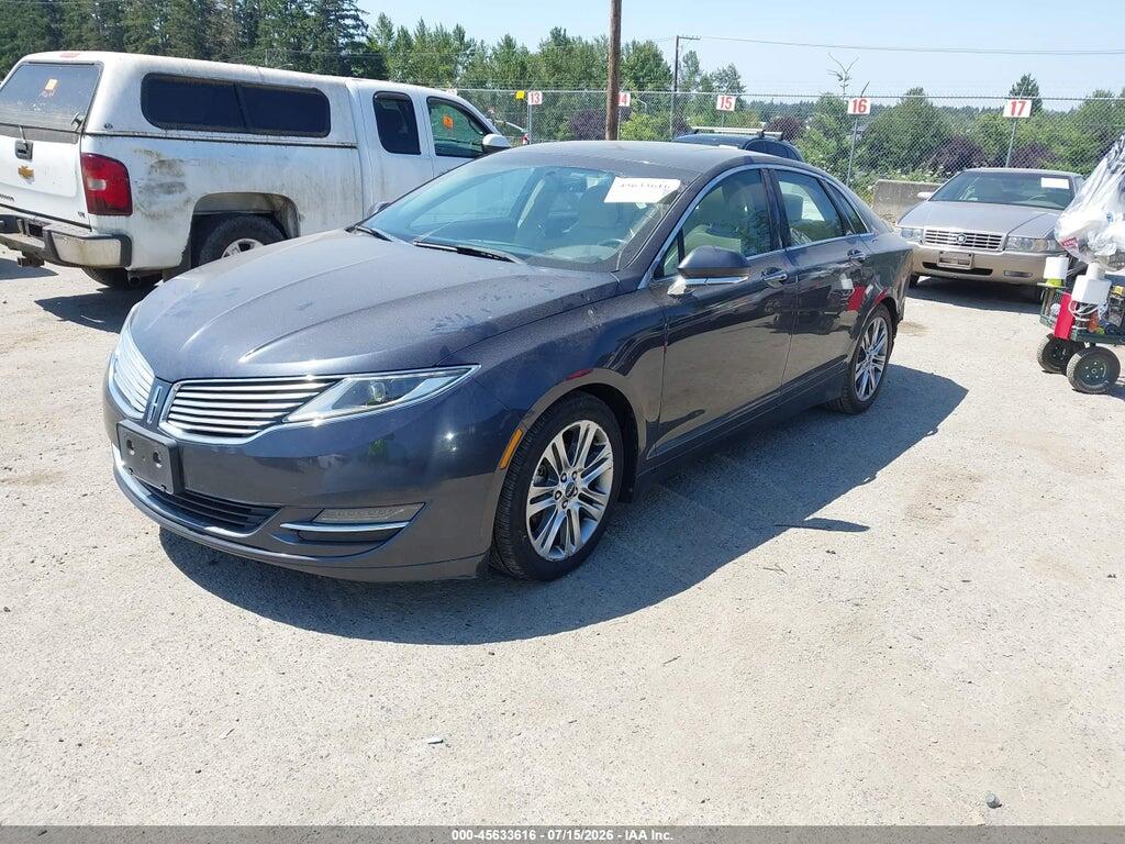 3LN6L2LU5DR802654 2013 LINCOLN MKZ HYBRID photo no. 2