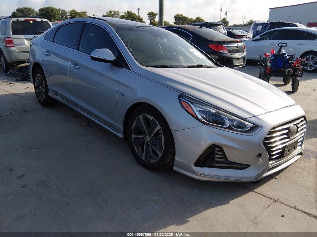 KMHE34L36KA090659 2019 HYUNDAI SONATA HYBRID photo no. 1