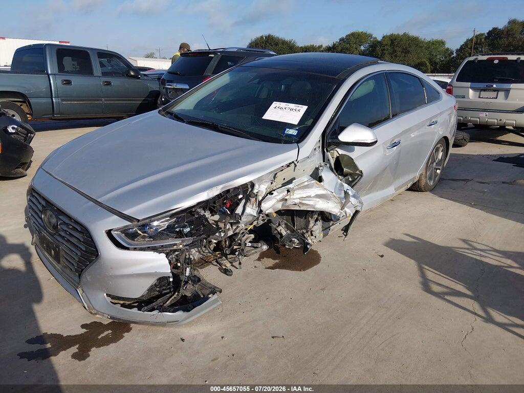 KMHE34L36KA090659 2019 HYUNDAI SONATA HYBRID photo no. 2