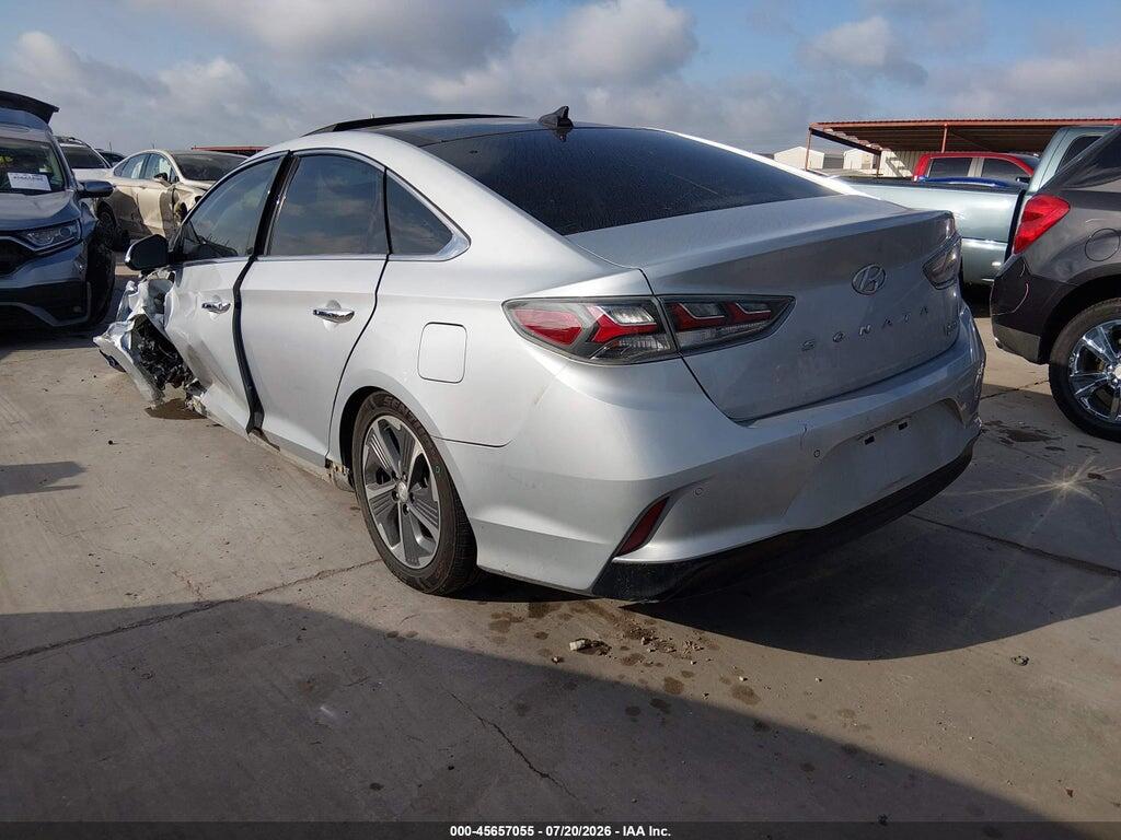 KMHE34L36KA090659 2019 HYUNDAI SONATA HYBRID photo no. 3
