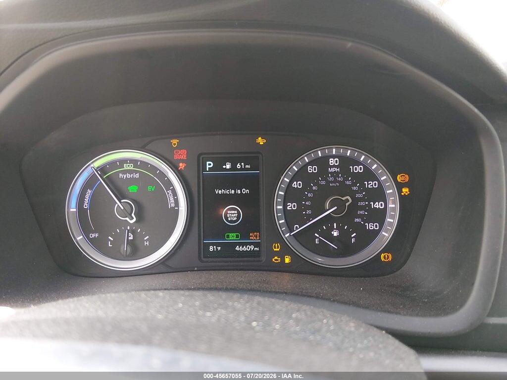 KMHE34L36KA090659 2019 HYUNDAI SONATA HYBRID photo no. 7