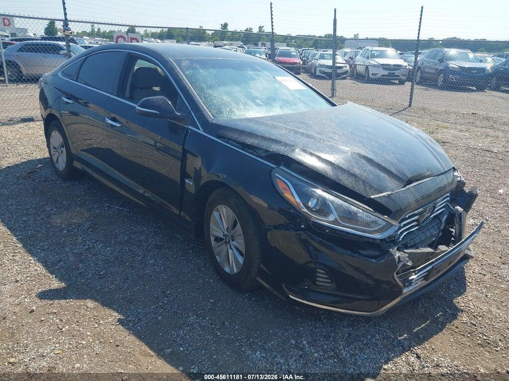 KMHE24L38KA094053 2019 HYUNDAI SONATA HYBRID photo no. 1