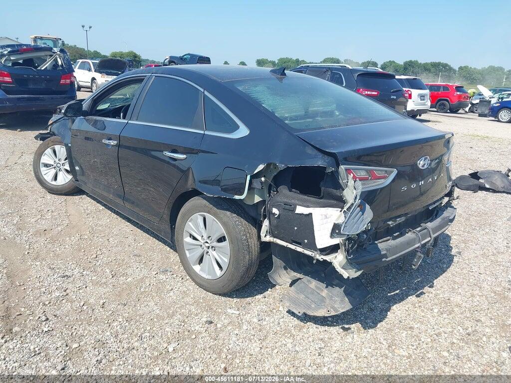 KMHE24L38KA094053 2019 HYUNDAI SONATA HYBRID photo no. 3