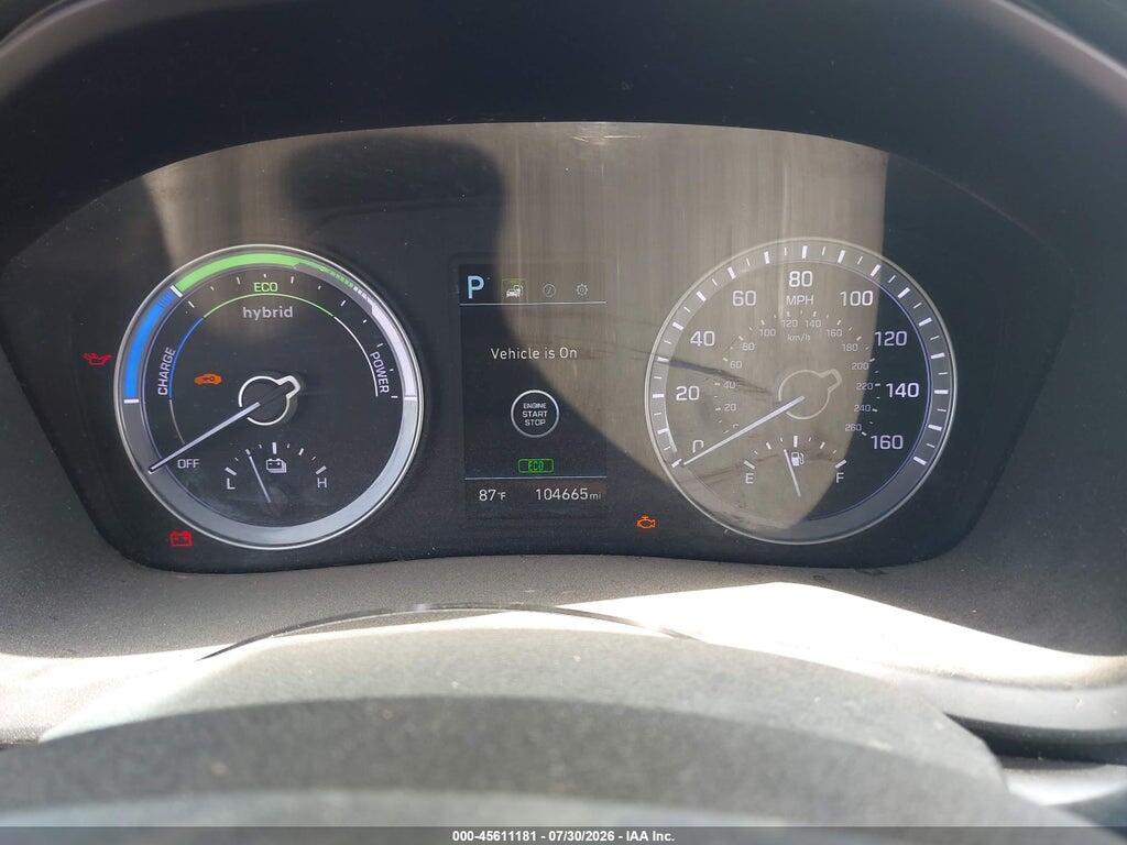 KMHE24L38KA094053 2019 HYUNDAI SONATA HYBRID photo no. 7